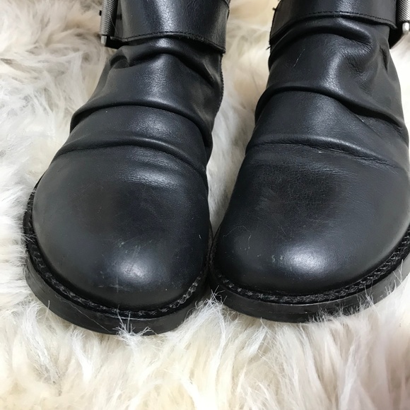 BCBG Generation Black Moto Boots 5.5 - Picture 3 of 8